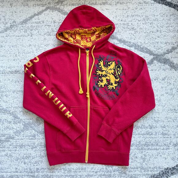 Harry Potter Gryffindor Zip Up Hoodie Size XS - Picture 10 of 10